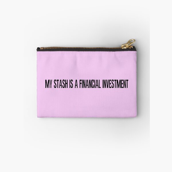 Item preview, My Fabric Stash Is a Financial Investment Funny Quilting Design designed and sold by DT creations.