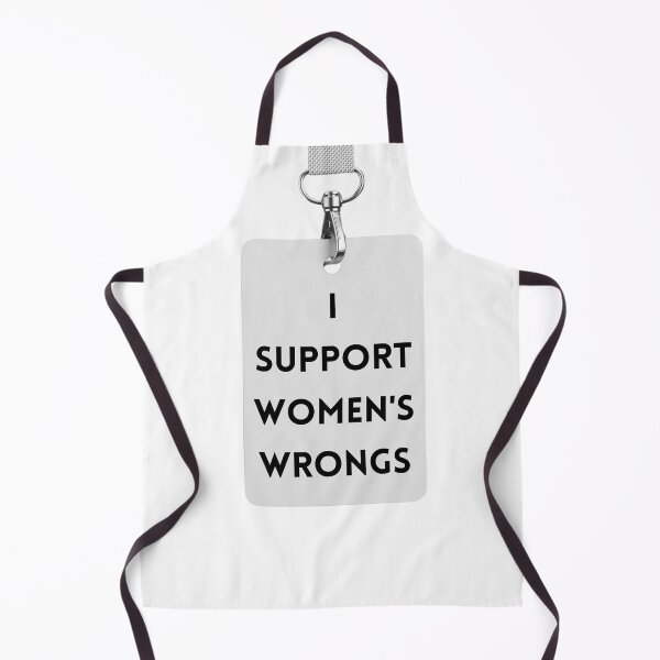 Item preview, I Support Women's Wrongs Funny Meme Typography Art designed and sold by EchoPrint Co..
