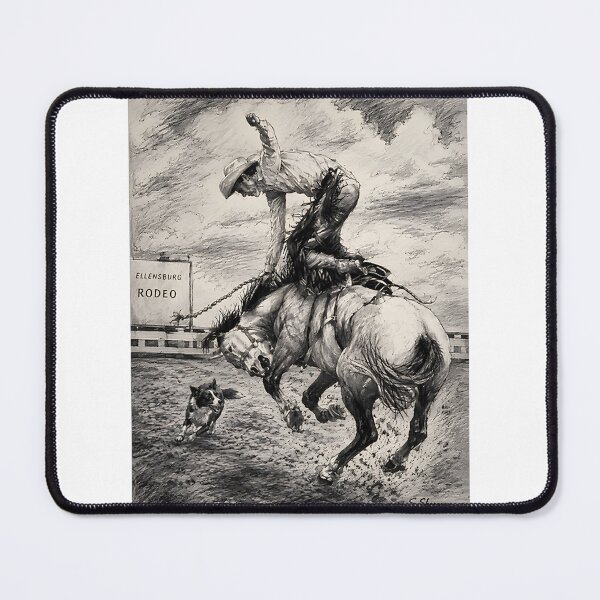Item preview, Eight Seconds of Courage Rodeo Bull Riding Inspiration Design designed and sold by AKIBAJARA.