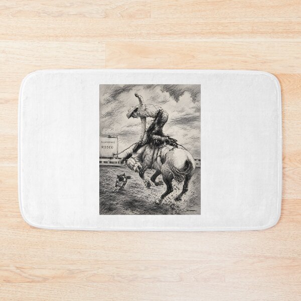 Item preview, Eight Seconds of Courage Rodeo Bull Riding Inspiration Design designed and sold by AKIBAJARA.