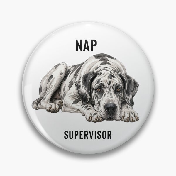Item preview, Nap Supervisor Great Dane  | Dog Lover Gift designed and sold by PAPIRO SIGLO XXI.