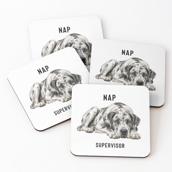 Item preview, Nap Supervisor Great Dane  | Dog Lover Gift designed and sold by PAPIRO SIGLO XXI.