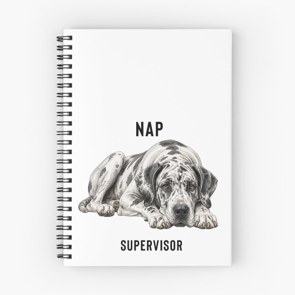 Item preview, Nap Supervisor Great Dane  | Dog Lover Gift designed and sold by PAPIRO SIGLO XXI.