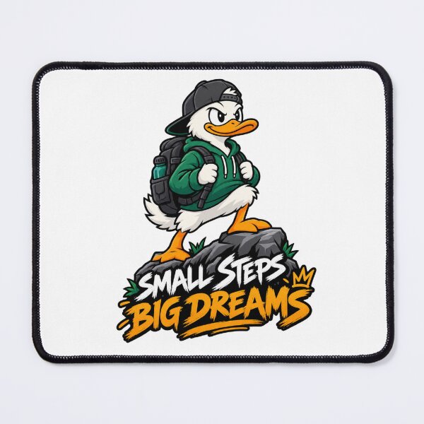 Item preview, Small Steps Big Dreams Motivational Duck designed and sold by Radson.