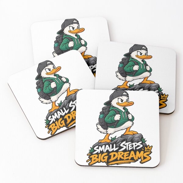 Item preview, Small Steps Big Dreams Motivational Duck designed and sold by Radson.