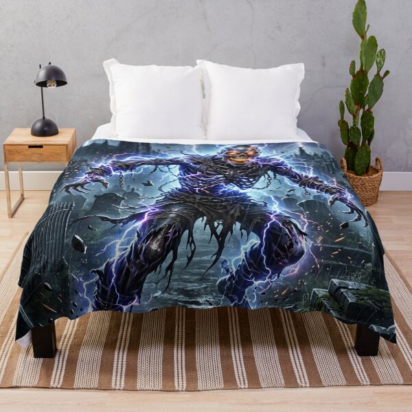 Item preview, Electrified Ghoul - Gothic Graveyard Art designed and sold by Lucid Dream Pixel.