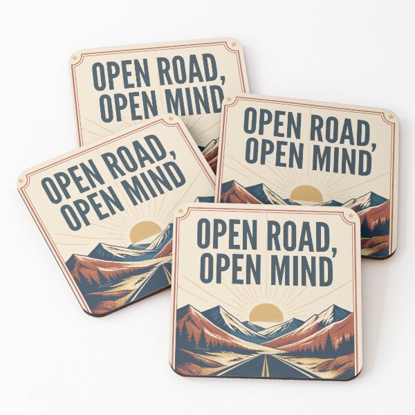 Item preview,  Open Road, Open Mind designed and sold by 21degrees-club.