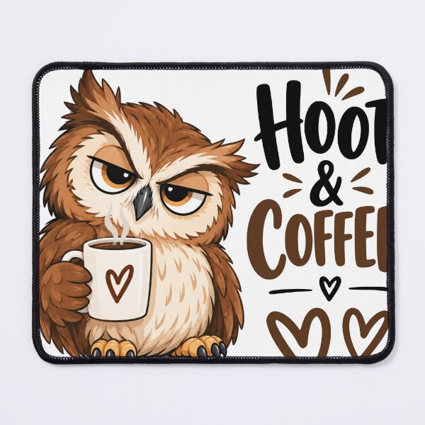 Item preview, Coffee Owl | Owl Lover | Coffee Lover | Cute Owl | Cozy Coffee | Owl Illustration | Woodland Animal | Nature Lover designed and sold by TeeVerse27.