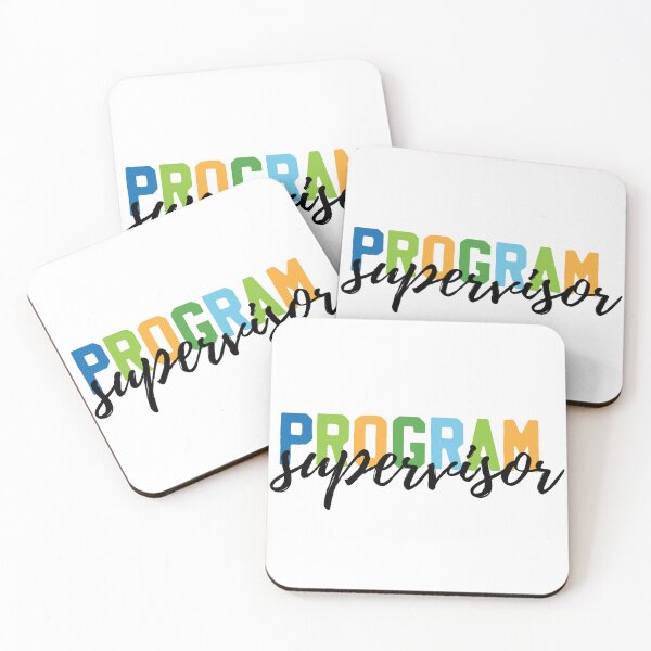 Item preview, Program Supervisor designed and sold by Lady Kate Co.