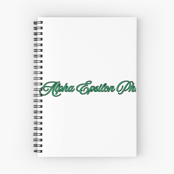 Item preview, Alpha Epsilon Phi Green Script designed and sold by alexkazz.