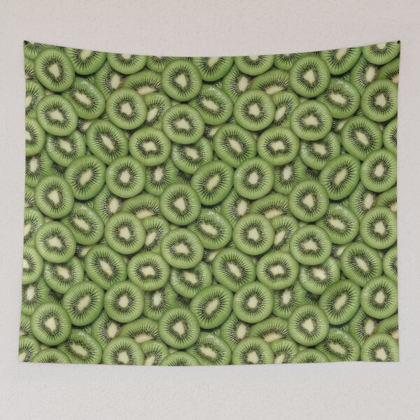 Item preview, Green Kiwi Fruit Pattern designed and sold by KsaveraArt.