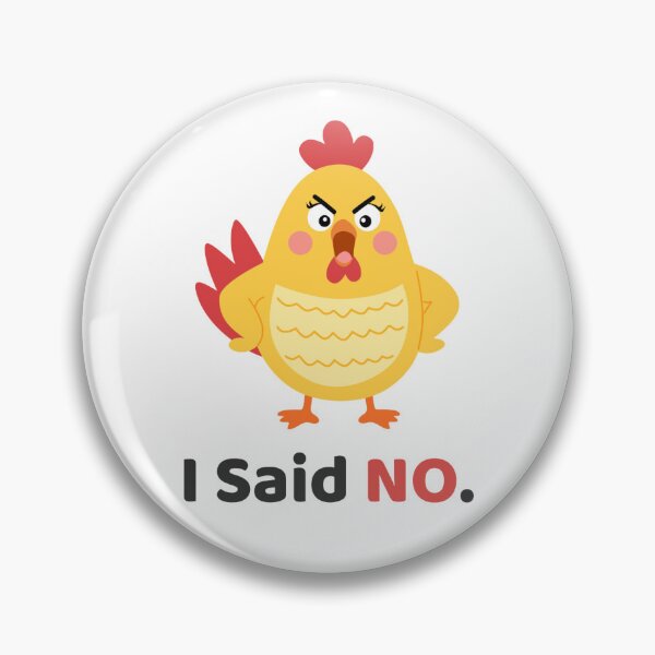 Item preview, Angry Chicken Sticker, Funny Chicken Sticker, Grumpy Farm Animal, Kawaii Bird Gift designed and sold by wildspirit50.