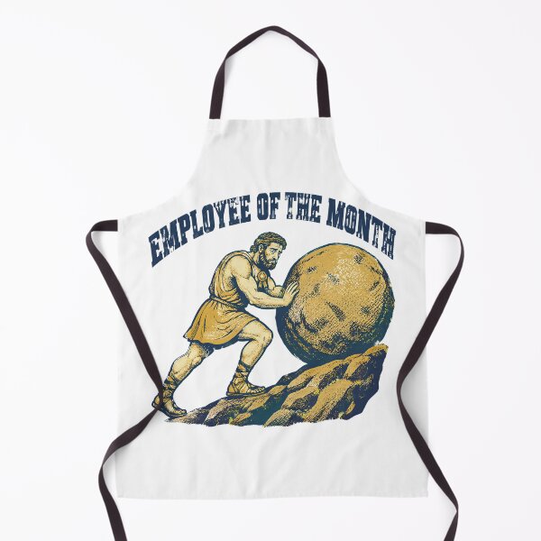 Item preview, Mythic Sisyphus From Ancient Greece Employee of the Month Sarcastic designed and sold by Lolik Designs.