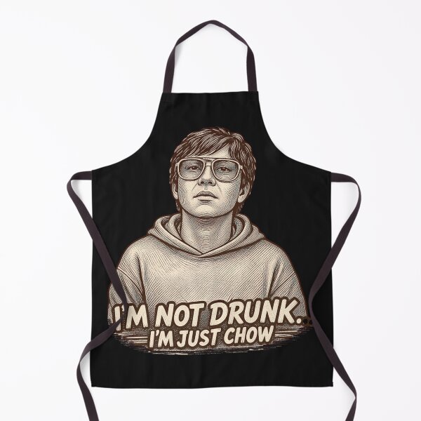 Item preview, I'm Not Drunk I'm Just Chow Funny Vintage Portrait Graphic designed and sold by DonaFada.
