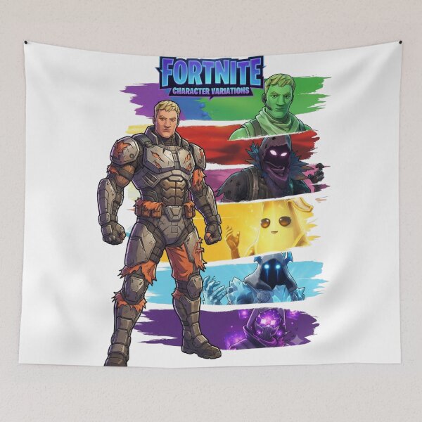Item preview, Fortnite Character Variations Battle Royale Graphic Poster designed and sold by Alaric4you.