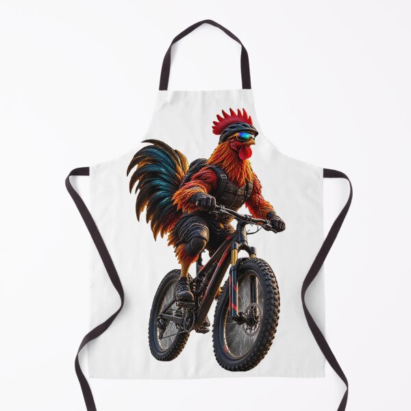 Item preview, Rooster Mountain Biker – Funny Chicken Cycling Extreme Sports designed and sold by FXFandomFactory.