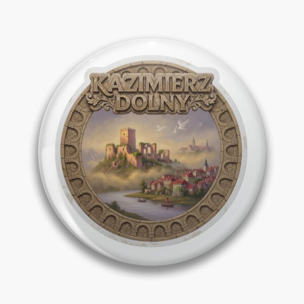 Item preview, Kazimierz Dolny Poland Sticker designed and sold by Imaginarium of Chaos falcon88 .