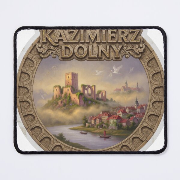 Item preview, Kazimierz Dolny Poland Sticker designed and sold by Imaginarium of Chaos falcon88 .