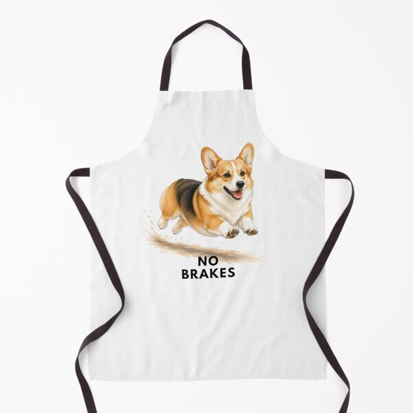 Item preview, No Brakes Corgi Dog | Cute Pembroke Welsh Corgi designed and sold by PAPIRO SIGLO XXI.