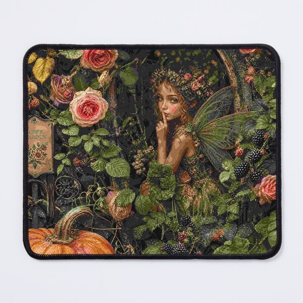 Item preview, Secret Garden Fairy Autumn Harvest designed and sold by Storybook Botanica.