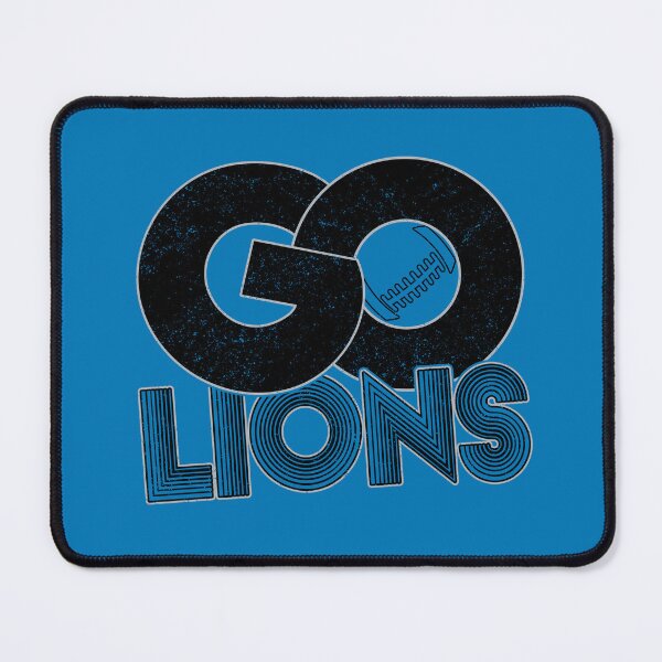Item preview, Vintage Go Lions Distressed Football Sports Fan Team Spirit designed and sold by RockTheFeal.