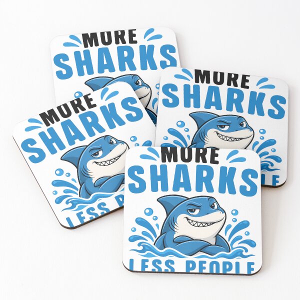 Item preview, Introvert Shark | Shark Lover | Funny Shark | Ocean Lover | Shark Illustration | Marine Life | Sea Life | Funny Animal designed and sold by TeeVerse27.