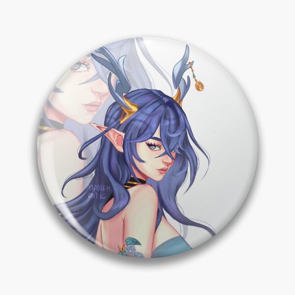 Item preview, Enchanted Antler Girl - Gamer, Fantasy, Magical, Cute, Aesthetic designed and sold by Maviartig.