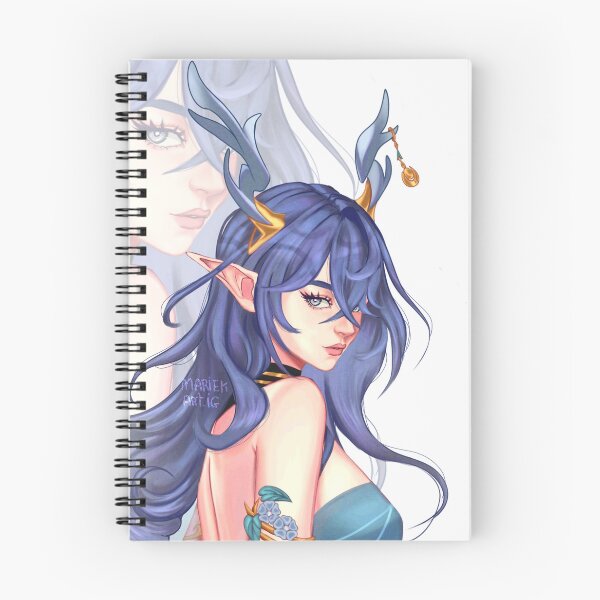 Item preview, Enchanted Antler Girl - Gamer, Fantasy, Magical, Cute, Aesthetic designed and sold by Maviartig.