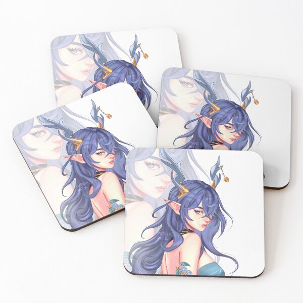 Item preview, Enchanted Antler Girl - Gamer, Fantasy, Magical, Cute, Aesthetic designed and sold by Maviartig.
