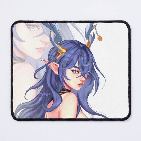 Item preview, Enchanted Antler Girl - Gamer, Fantasy, Magical, Cute, Aesthetic designed and sold by Maviartig.