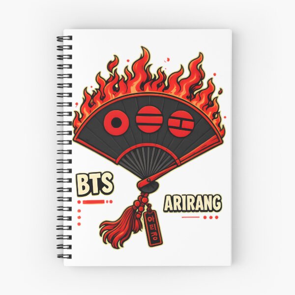 Item preview, BTS World Tour Inspired Fire Graphic Design for Music Fans designed and sold by art 4LIFE.
