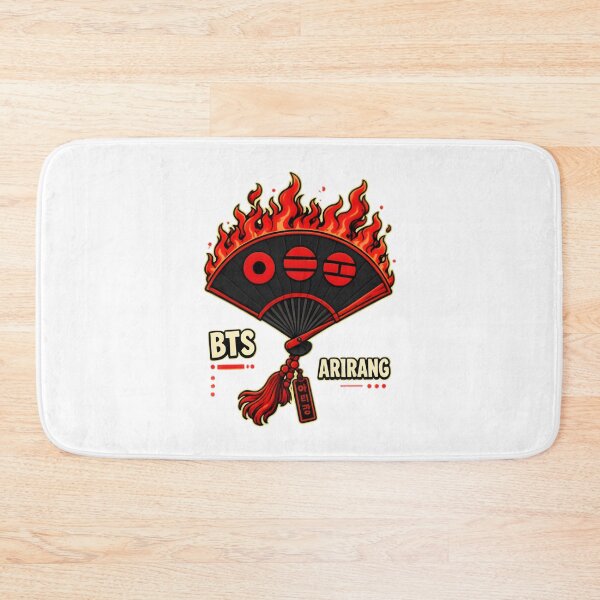 Item preview, BTS World Tour Inspired Fire Graphic Design for Music Fans designed and sold by art 4LIFE.