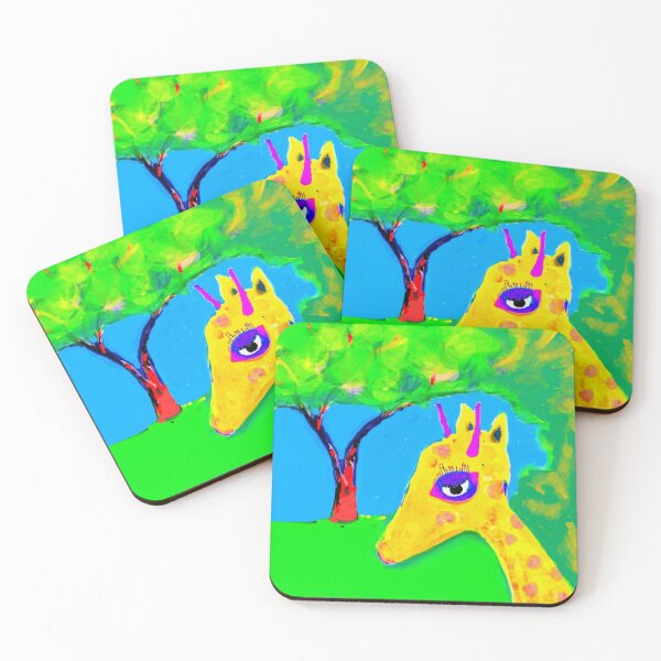 Item preview, Giraffe in an acacia grove designed and sold by Carol Ames .