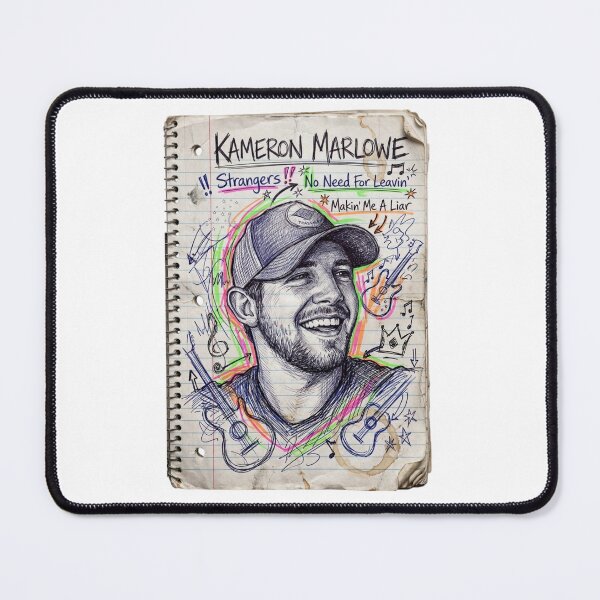 Item preview, Kameron marlowe music album cover art typography designed and sold by ARTeez⭐️⭐️⭐️⭐️⭐️.