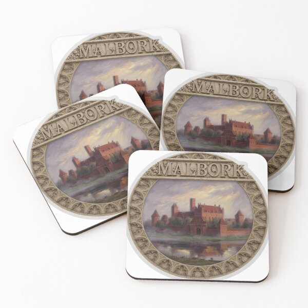 Item preview, Malbork Castle Poland Sticker designed and sold by Imaginarium of Chaos falcon88 .