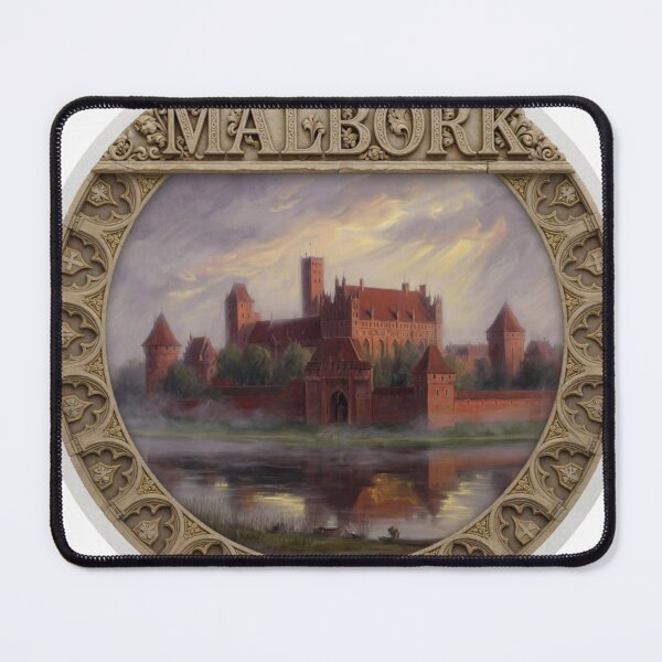 Item preview, Malbork Castle Poland Sticker designed and sold by Imaginarium of Chaos falcon88 .