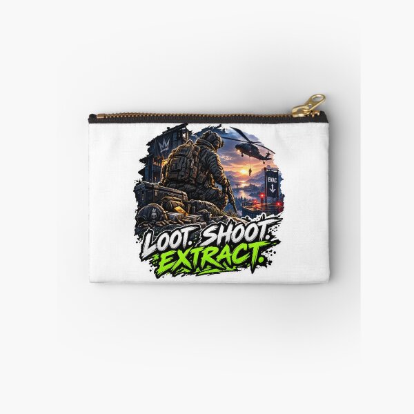 Item preview, LOOT. SHOOT. EXTRACT. REPEAT. designed and sold by Gog Qui.