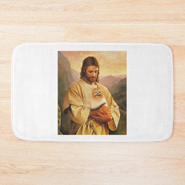 Item preview, Pomeranian Dog and Jesus Lover designed and sold by whitingartists.