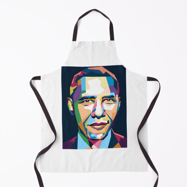 Item preview, Abstract WPAP Style Portrait of Barack Obama in Vibrant Geometric Colors designed and sold by The Statement Lab.