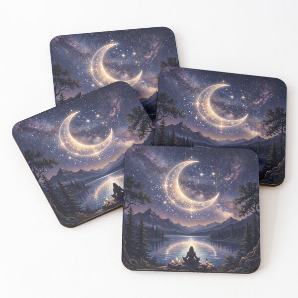 Item preview, Peaceful evening meditation designed and sold by VibeCrazy.