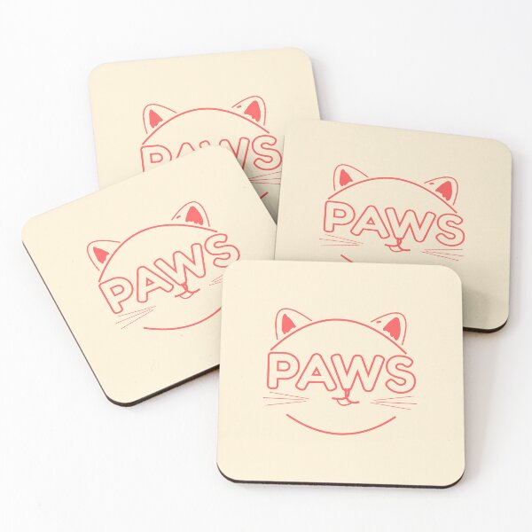 Item preview, PAWS - Cat Culture Minimalist art work designed and sold by WordsClub.