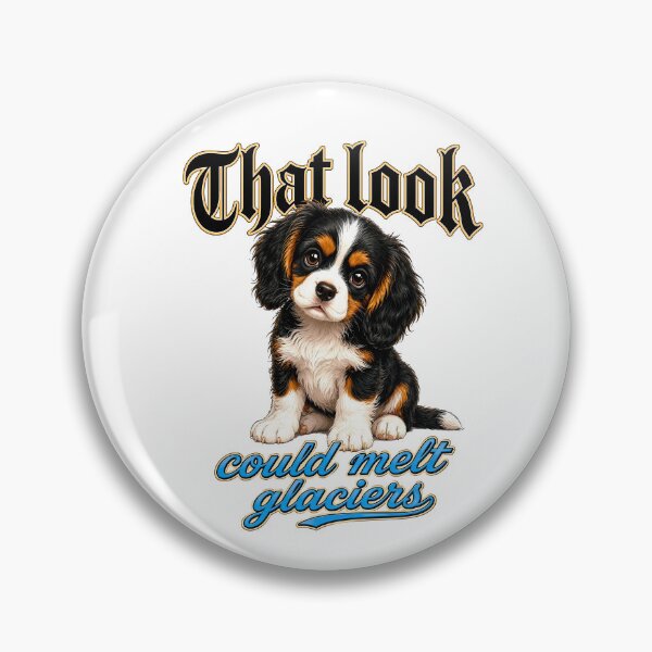 Item preview, Cute Cavalier Puppy  designed and sold by PetsArt.