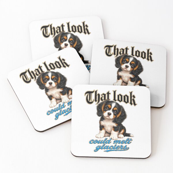 Item preview, Cute Cavalier Puppy  designed and sold by PetsArt.