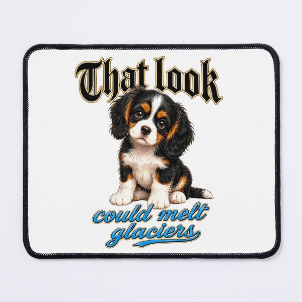Item preview, Cute Cavalier Puppy designed and sold by PetsArt.