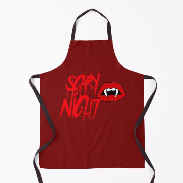 Item preview, Scary Night Bloody Text Vampire Lips Halloween designed and sold by SolutionsArt.
