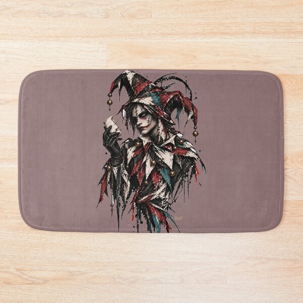 Item preview, Dark Jester Holding a Broken Mask designed and sold by Qenlo.