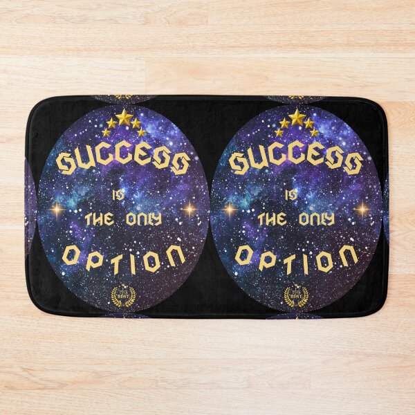 Item preview, Success Is The Only Option Positive Quotes designed and sold by zebek-design.