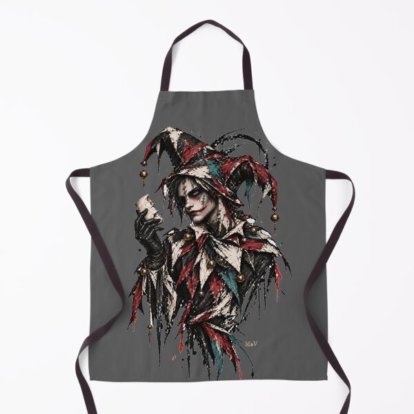 Item preview, Dark Jester Holding a Broken Mask designed and sold by Qenlo.
