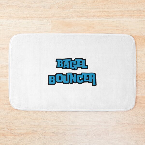 Item preview, Bagel Break Crew Bouncer Fun Foodie Illustration Design designed and sold by Bouazzaoui.
