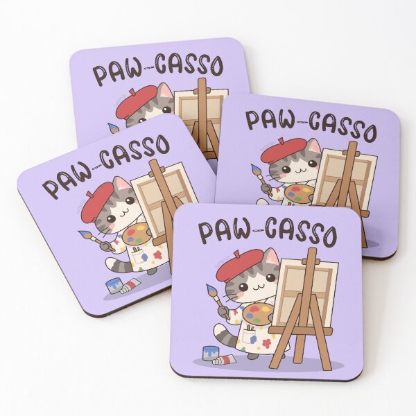 Item preview, Paw-Casso designed and sold by Mustachio-Draws.